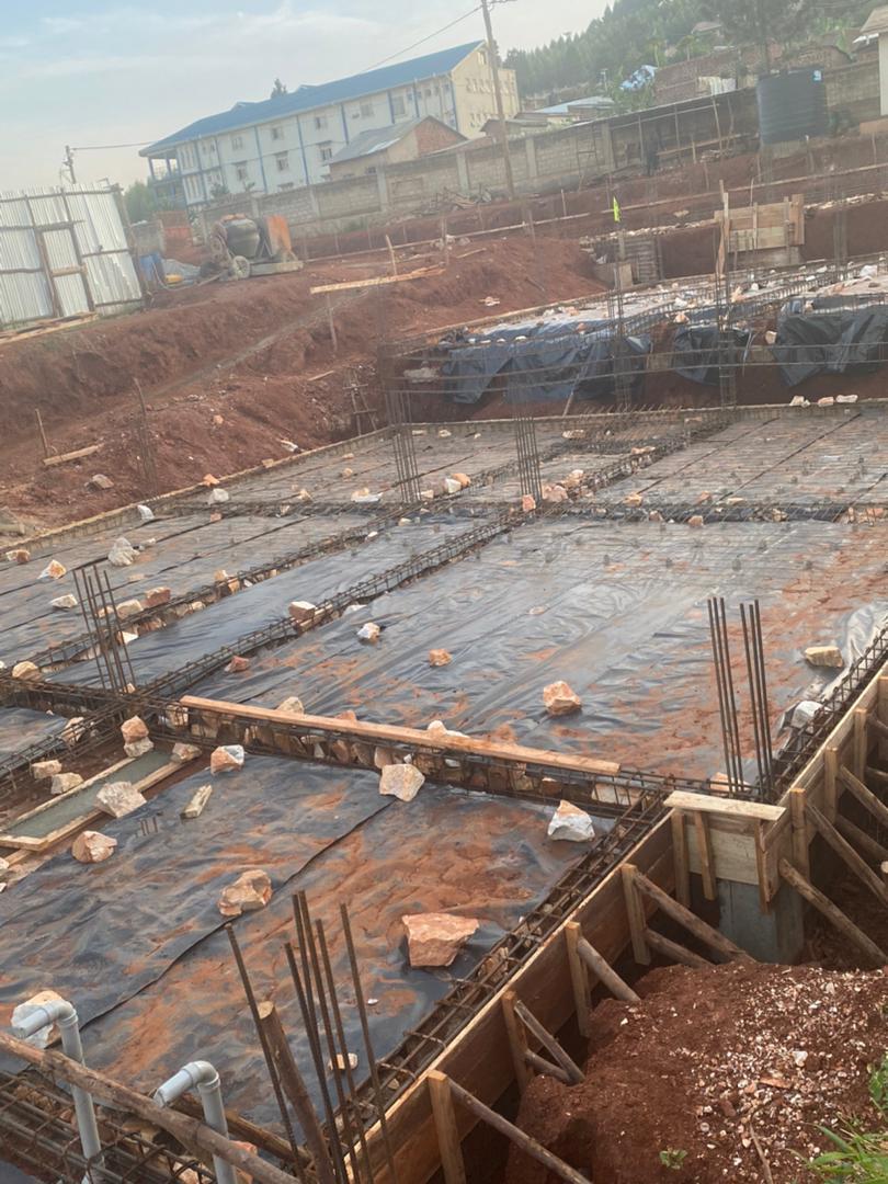 Ongoing construction project by Bulicon Engineering Services Limited