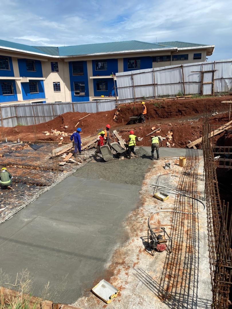 Bulicon Engineering construction workers on site wearing safety gear